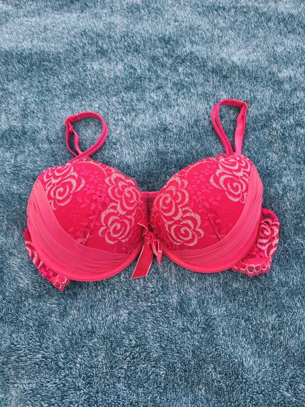 💖 Ambrielle Extreme Push‑Up Plunge Bra | Size 34C